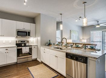 European cabinetry & subway tile backsplash*